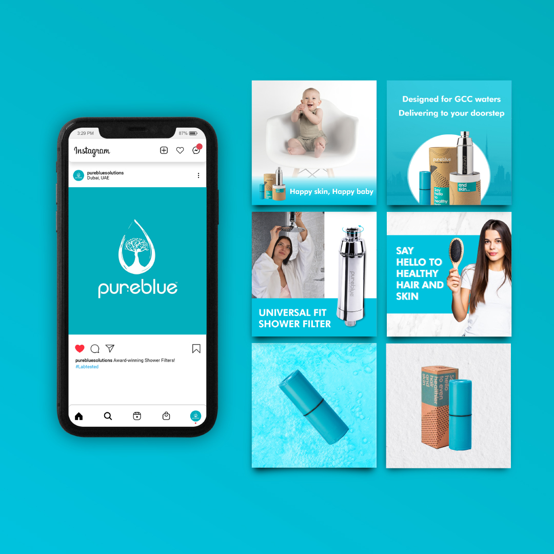 Pureblue Social Campaign